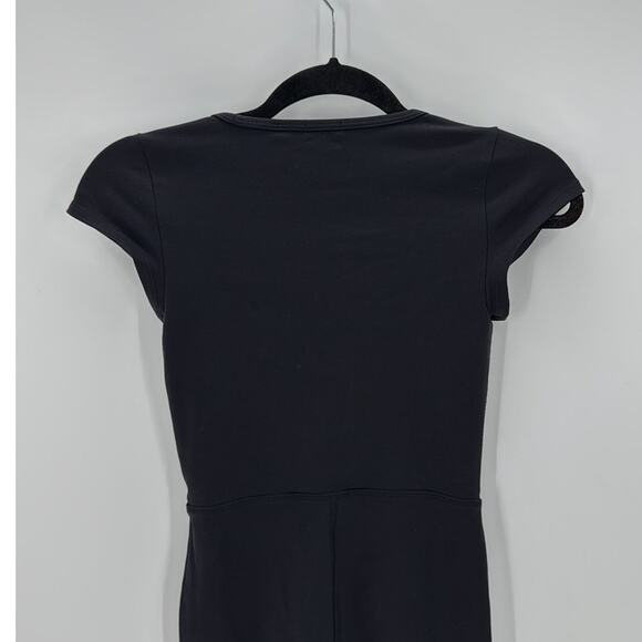 Wilfred Free Theodora Jumpsuit square neck cap sleeve sweat wicking size XS - Picture 6 of 7